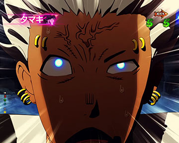 バトル中の表情