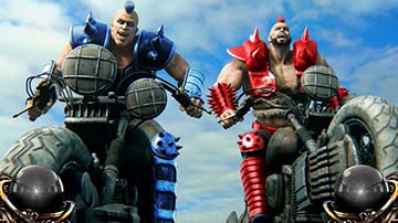 Wバイク雑魚演出