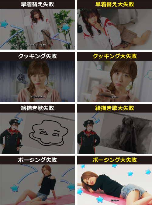 連続演出失敗時