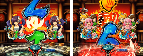 通常送り背景パターン