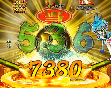 背景に当り文字