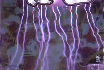 レーザーエフェクト予告