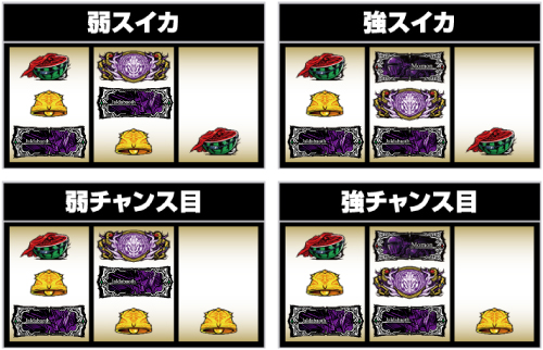 パチスロOVERLORD絶対支配者光臨Ⅱ_左リール2番のBAR狙い④