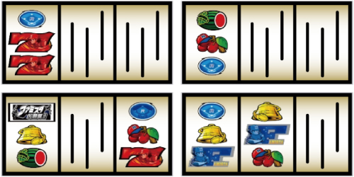 パチスロ ファミスタ回胴版_1・2リール確定目