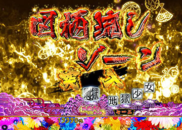 図柄流しゾーン