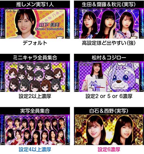 ランクアップメドレーの1枚絵