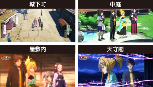 S 織田信奈の野望 全国版_ステージの種類