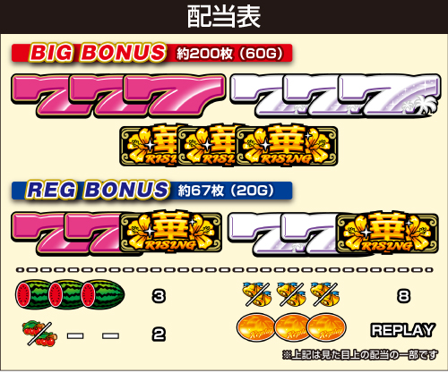 スーハナライジング-30_配当表