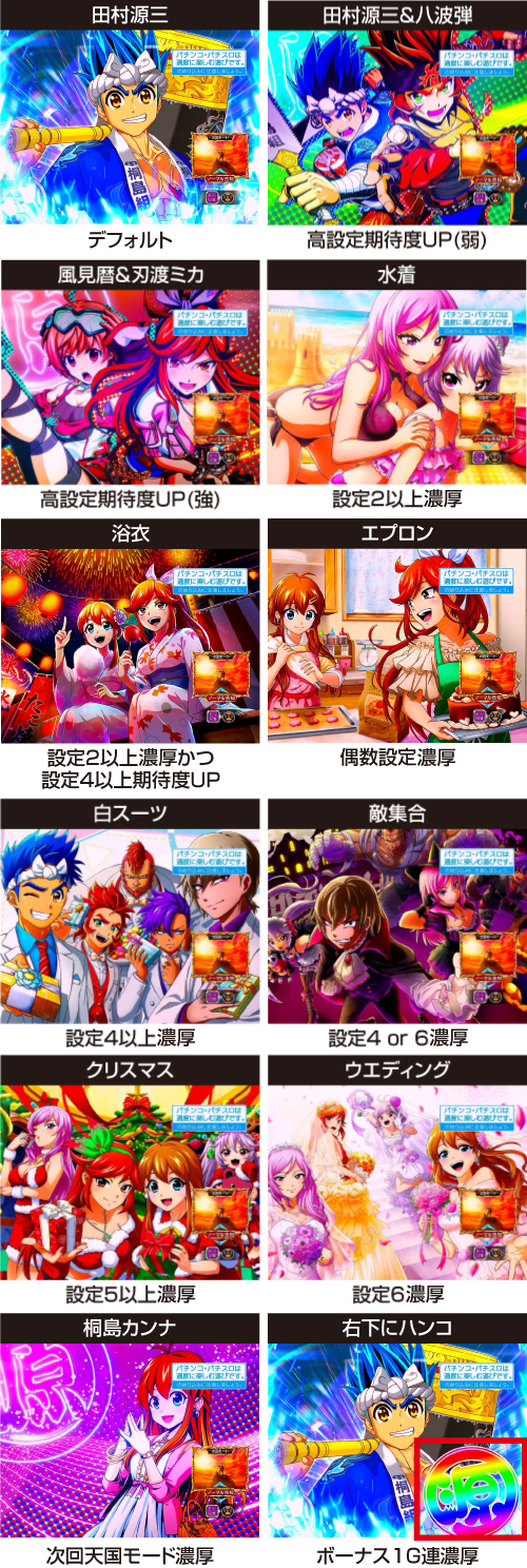 ボーナス終了画面