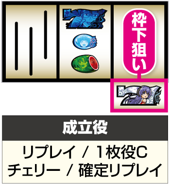 スマスロひぐらしのなく頃に業_中押し白7狙い手順②