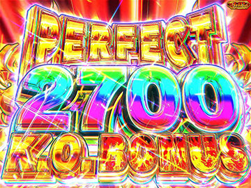 PERFECT K.O.BONUS 2700