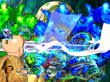 一反もめん＆子泣きじじい図柄停止予告