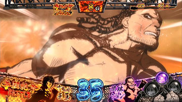 拳願絶命バトル中の演出