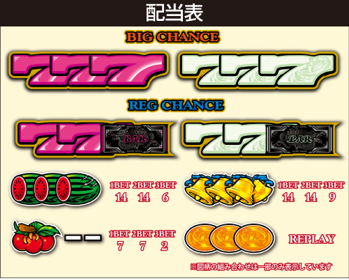 ドラゴンハナハナ～閃光～-30_配当表
