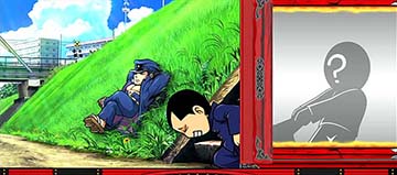 舎弟引っ張り演出