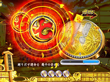 図柄ボタン演出