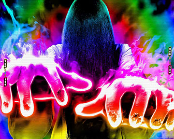 呪いの手役モノ落下