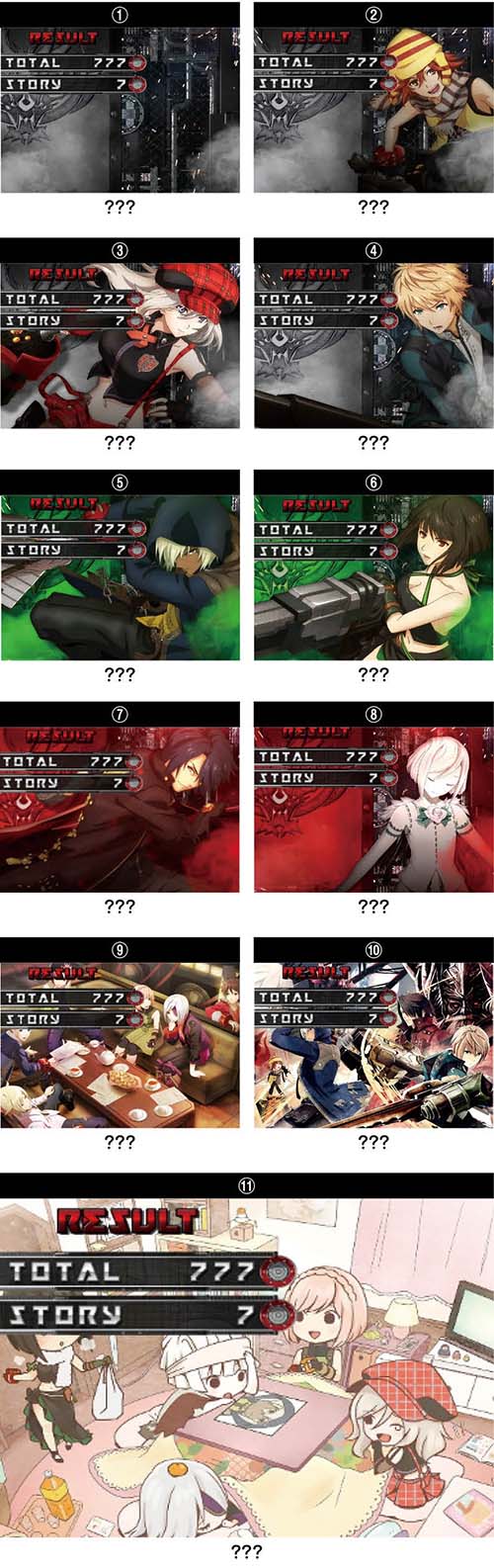 スマスロゴッドイーター　終了画面