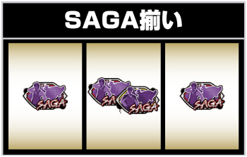 SAGA図柄揃い