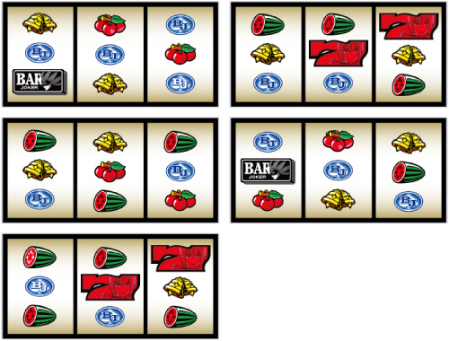 BAR狙い時のリーチ目例