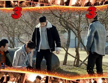 中隊員たちとの再会