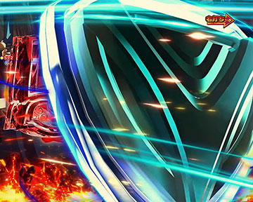 右図柄ボタン変化煽り予告