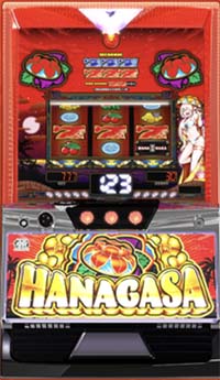 スマスロ花笠　筐体画像