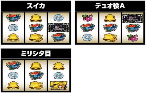 スマスロ アイドルマスター ミリオンライブ！ ネクストプロローグ_中押し手順⑦