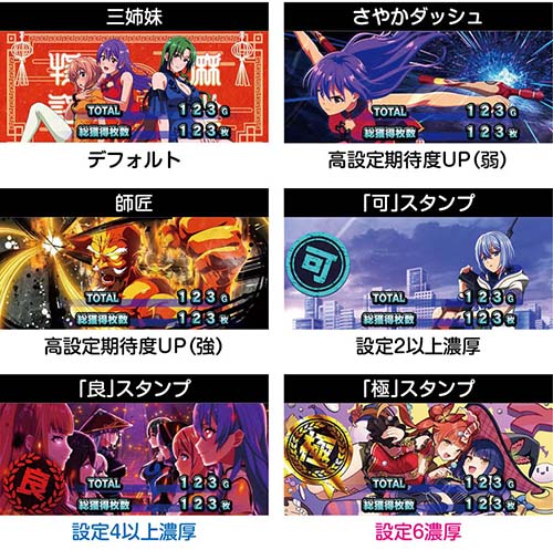 スマスロ麻雀物語　AT終了画面