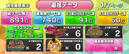 スマスロよう実　メニュー画面1