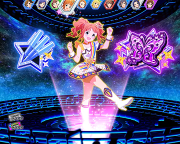 スマスロアイドルマスター　CZ中の流れ星ナビ