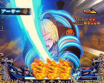 図柄アクション予告