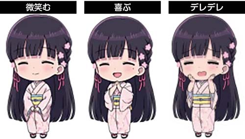 スマスロわた婚　ミニキャラのアクション