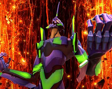 初号機全画面咆哮