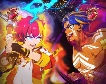 暴剣VS暴君リーチ