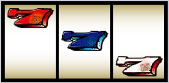 7図柄一直線のリーチ目