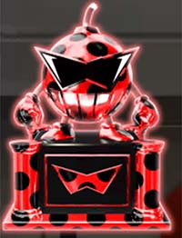 ダイナマイトトロフィー　てんとう虫柄