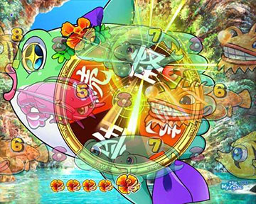 リーチ後マンボウ予告_ルーレット