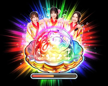 海モード時の昇格演出_ボタン完成