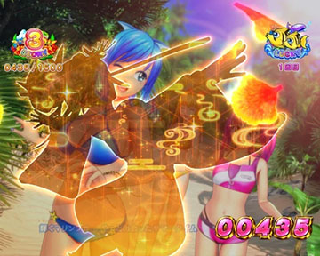 沖縄モード時の昇格演出_シルエット