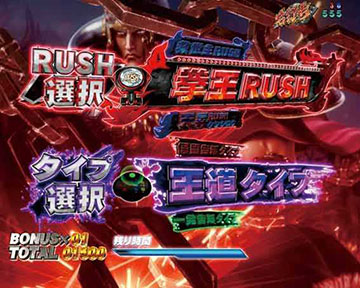 拳王RUSH / 救世主RUSH_演出タイプ