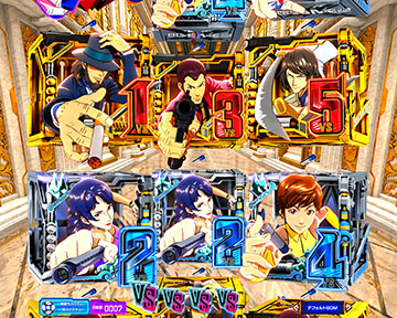 ヒーロー出目停止_ルパン一味