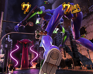 初号機vsシャムシエル