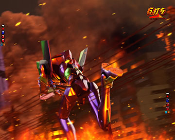 暴走初号機ビル破壊あおり予告