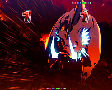 異世界バトルSPリーチ_VS キング・ミスリル・ボア