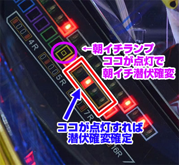 ウルトラマン・潜伏ランプ