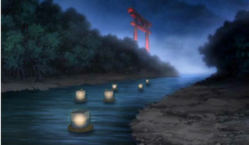 黄泉へと誘う灯