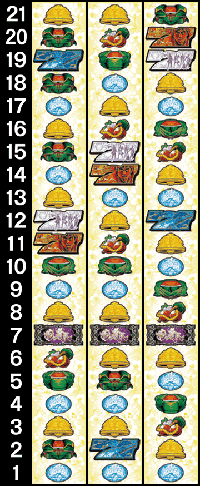 花の慶次・リール配列