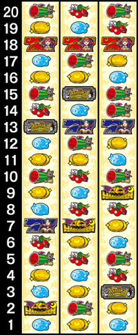 マジカルハロウィン5・リール配列