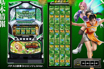 鉄拳3rdエンジェルver・筐体